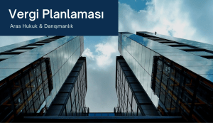 Vergi Planlaması