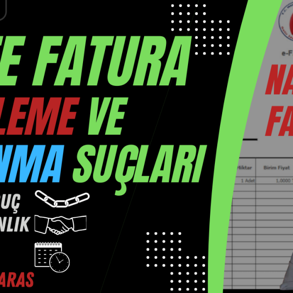 sahte fatura suçları