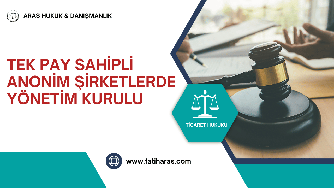 Tek Pay Sahipli Anonim Şirket Yönetim Kurulu Tek Pay Sahipli Anonim Şirket Yönetim Kurulu