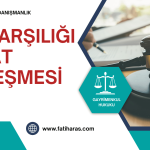 Arsa Karşılığı İnşaat Sözleşmesi Feshi Kat Karşılığı İnşaat Sözleşmesi Feshi