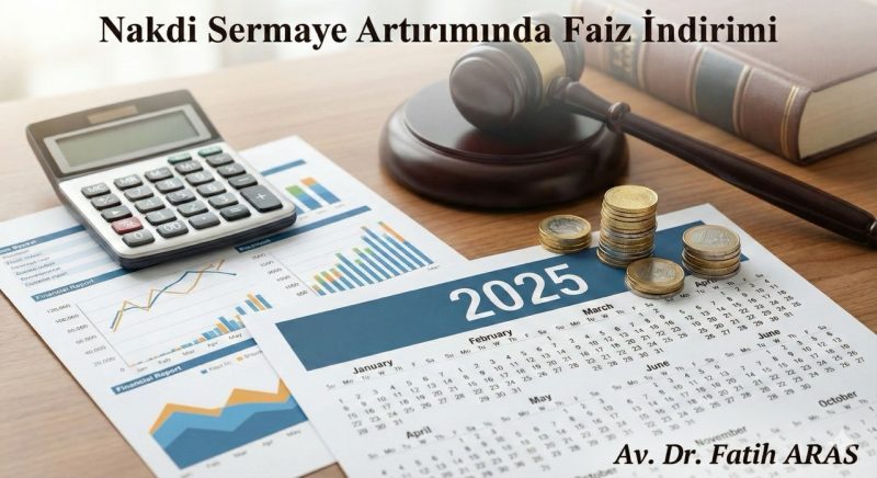 Nakdi Sermaye Artırımında Faiz İndirimi