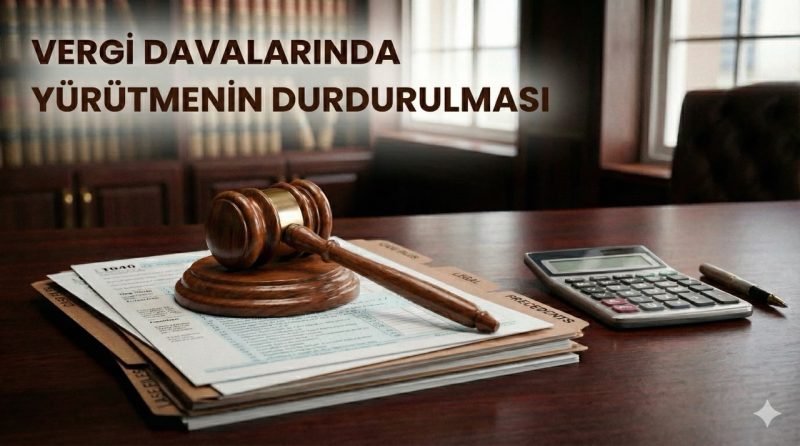 Vergi Davalarında Yürütmenin Durdurulması