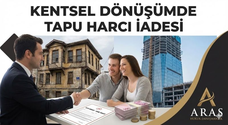 Kentsel Dönüşümde Tapu Harcı İadesi