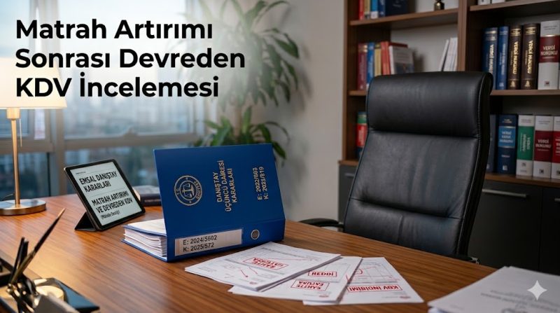 Matrah Artırımı Sonrası Devreden KDV İncelemesi Danıştay Kararı Matrah Artırımı Sonrası Devreden KDV İncelemesi