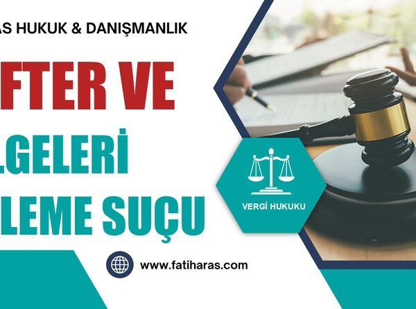 Defter ve Belgeleri Gizleme Suçu