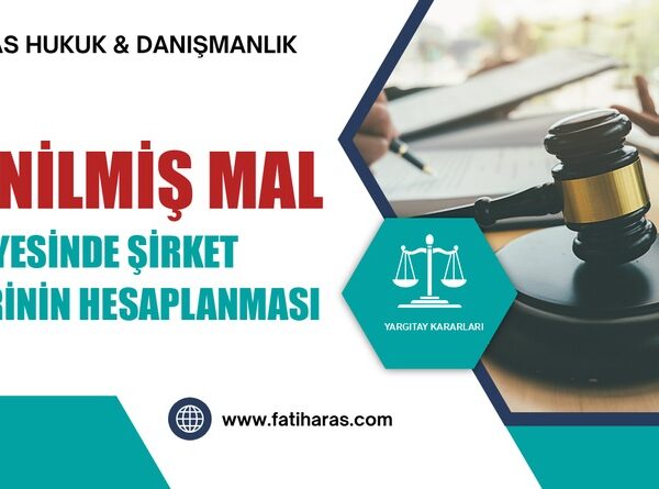 Edinilmiş Mal Tasfiyesinde Şirket Değerinin Hesaplanması