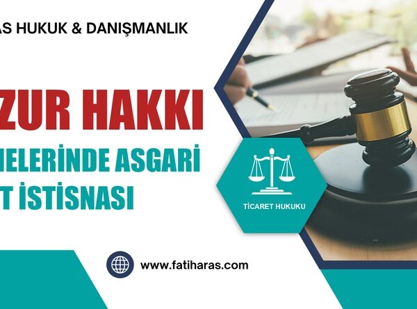 Huzur Hakkı Ödemelerinde Asgari Ücret İstisnası