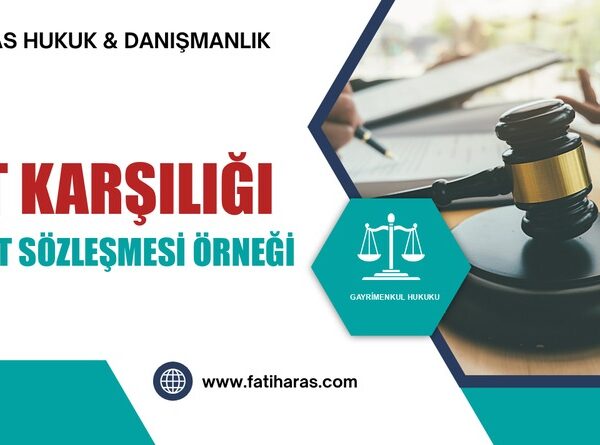 Kat Karşılığı İnşaat Sözleşmesi Örneği