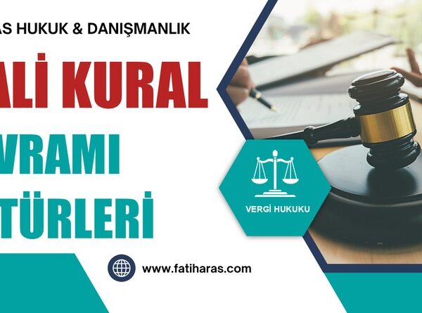 Mali Kural Kavramı ve Türleri