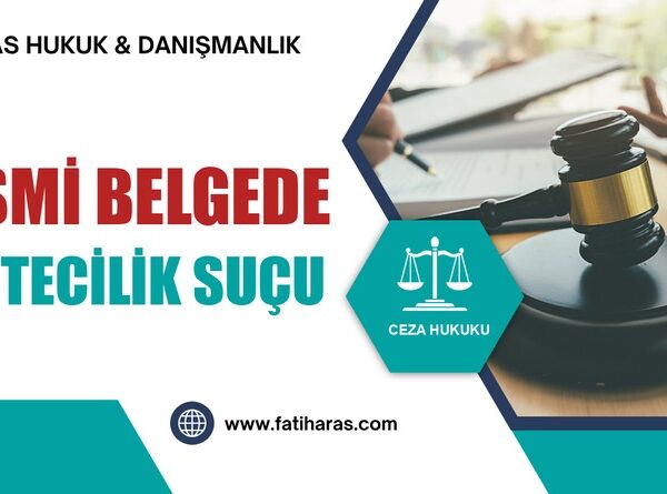 Resmi Belgede Sahtecilik Suçu