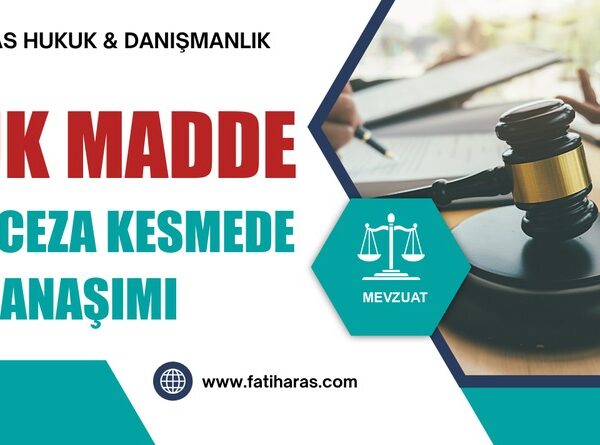 VUK Madde 374 Ceza Kesmede Zamanaşımı