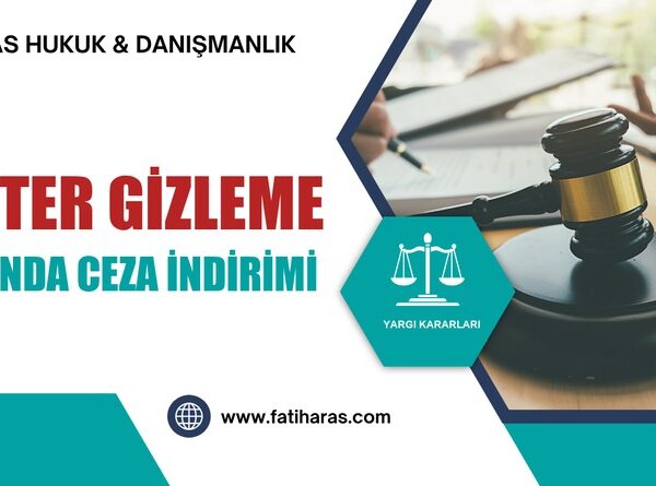 Defter Gizleme Suçunda Ceza İndirimi