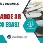 GVK Madde 38 – Bilanço Esasında Ticari Kazancın Tespiti GVK Madde 38 – Bilanço Esasında Ticari Kazancın Tespiti