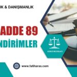 GVK Madde 89 - Diğer İndirimler