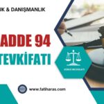 GVK Madde 94 - Vergi Tevkifatı (Stopaj)
