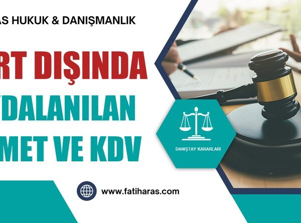 Yurt Dışında Faydalanılan Hizmet ve KDV