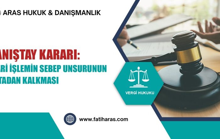 idari işlemin sebep unsuru - Danıştay VDDK kararı