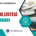 KDV İade Listesi (IV/A2): VDDK Kararından Sonra Dava Nasıl Kurulur?