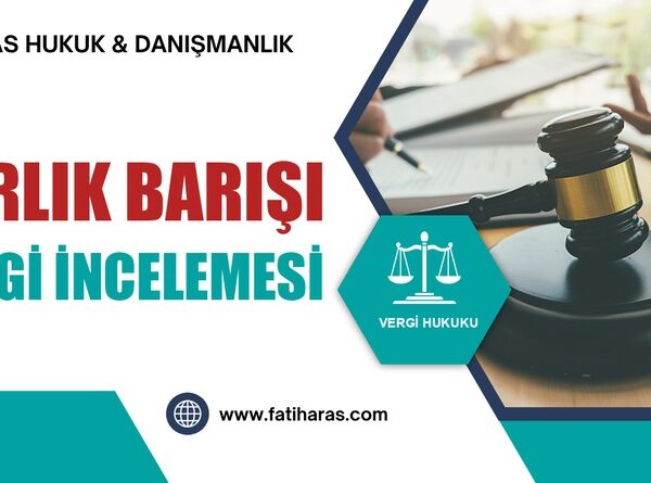 Varlık Barışı Vergi İncelemesi