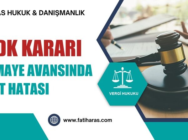 VDDK: Sermaye Avansında Kayıt Hatası Tescilden Önce Düzeltilirse